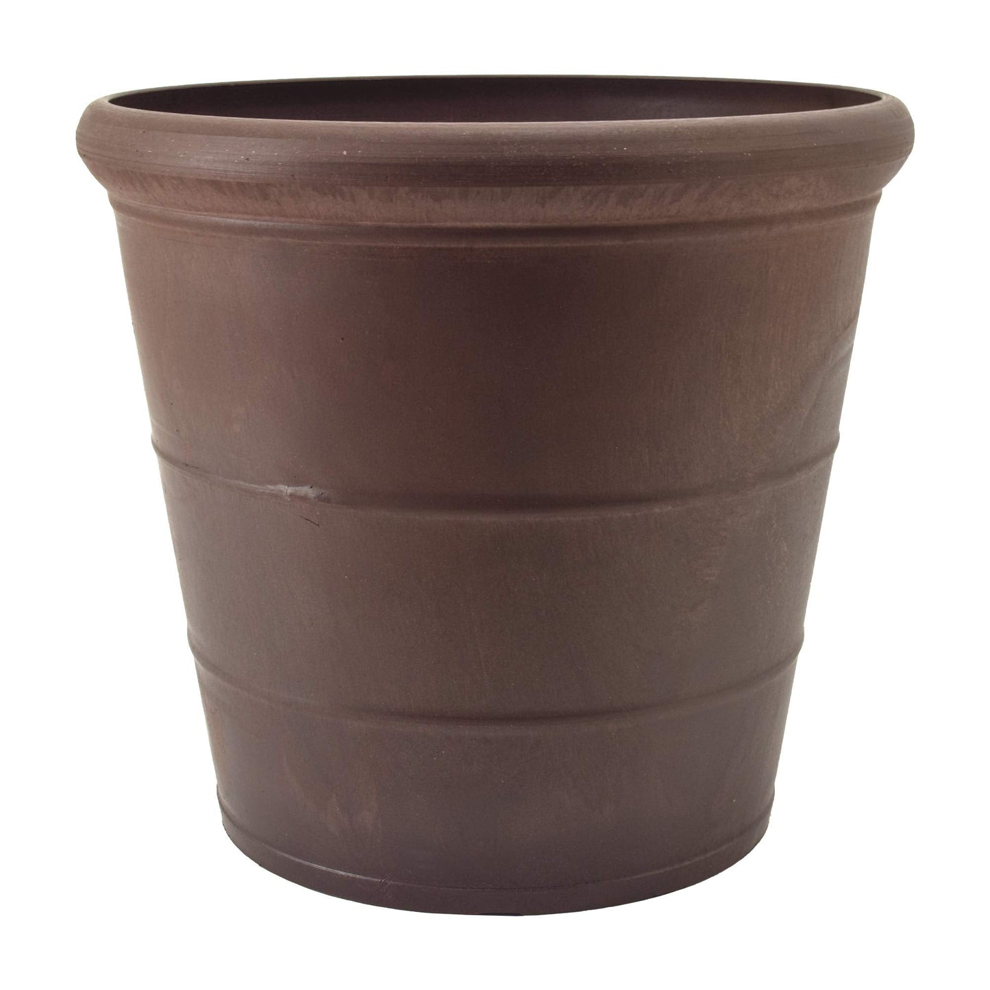 PSW Pot Collection NUR28C 10” Planter Pot for Indoor and Outdoor Plants and Gardens, 10-inch, Chocolate