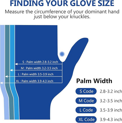 squish Disposable Gloves, 100 Count 4 mil Clear Vinyl Gloves Latex Free Powder-Free Health Glove Cleaning Rubber Glove for Kitchen Cooking Cleaning Food Handling, Medium