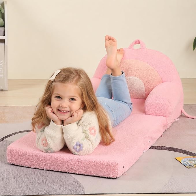 MOMCAYWEX Kids Sofa, Sherpa Couch