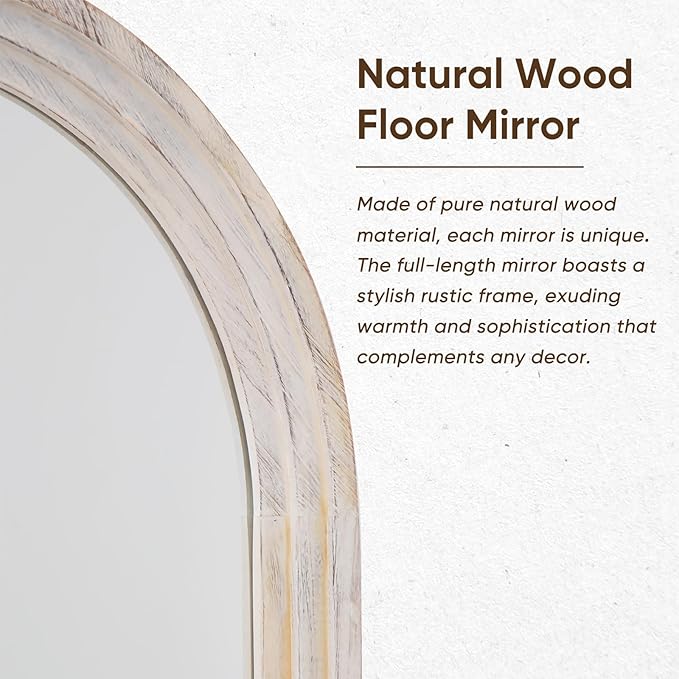 Full Length Mirror, Oversized Stand Up Mirrors Large Wall Mirrors, Wall Mounted