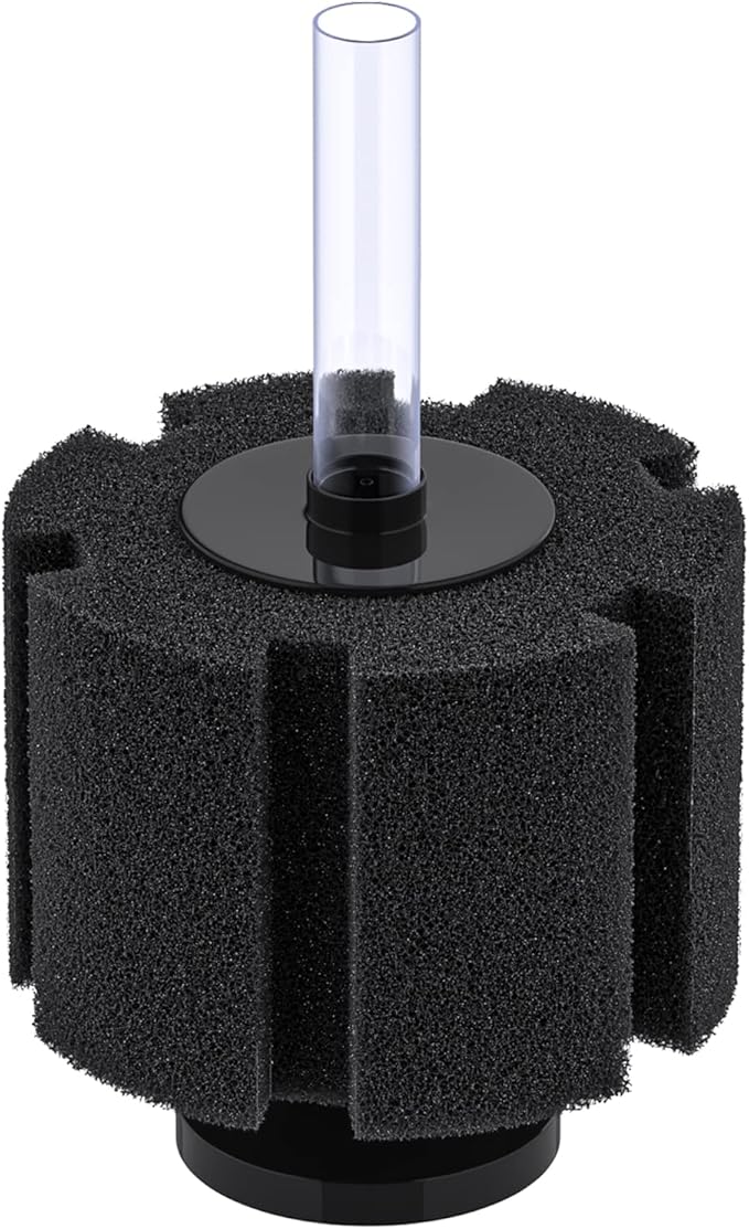 Pawfly Aquarium Large Bio Sponge Filter Quiet Betta Fry Shrimp and Fish Foam Filter with Nano Air Stone for Large Fish Tanks up to 220 Gallons