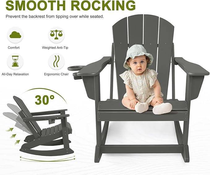 Plastic Adirondack Chair