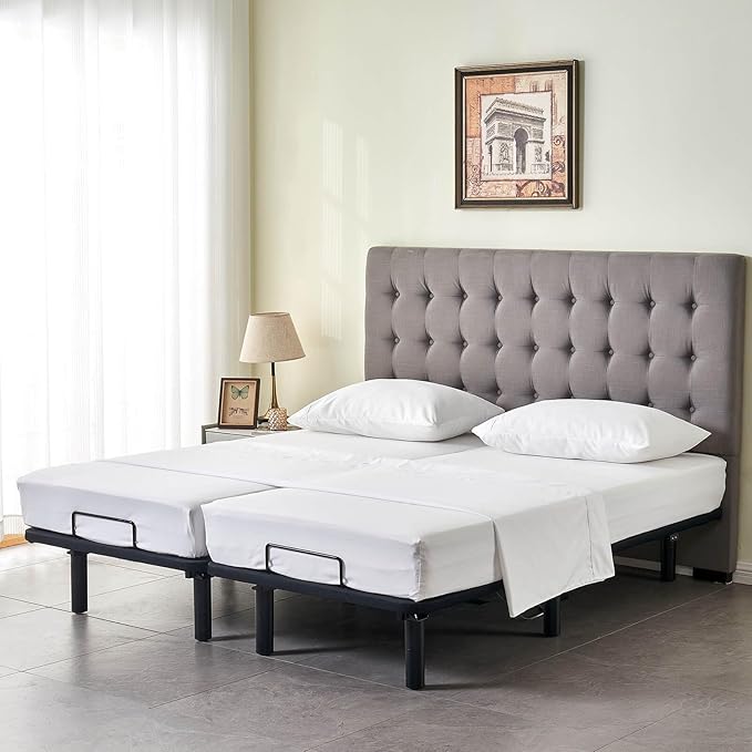 Kingnex Split California King Sheets Set