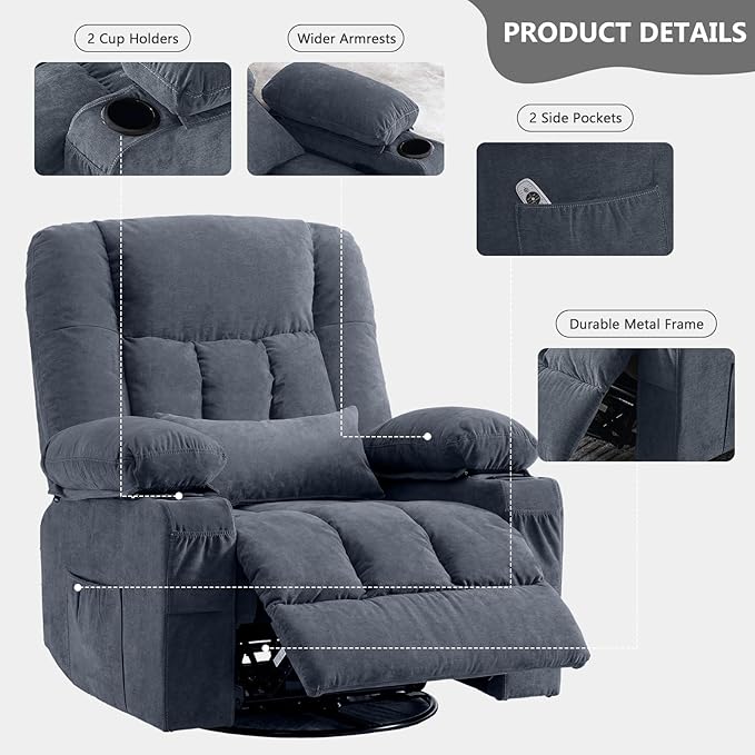 Swivel Rocker Recliner Chair