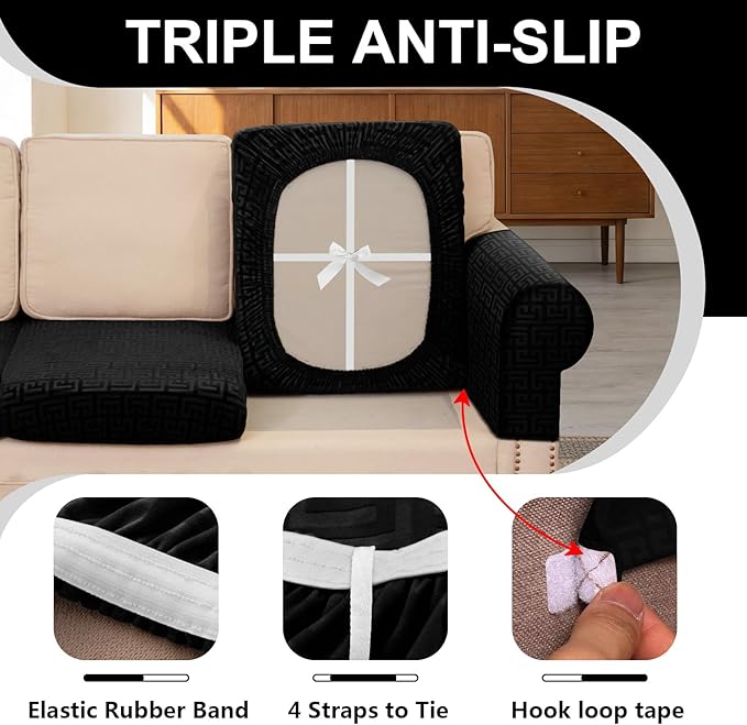 UNBBRRL Stretch Couch Cushion Cover