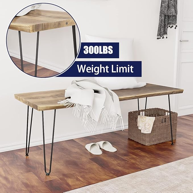 SMARTSTANDARD 18 Inch Heavy Duty Hairpin Furniture Legs, Metal Home DIY Projects