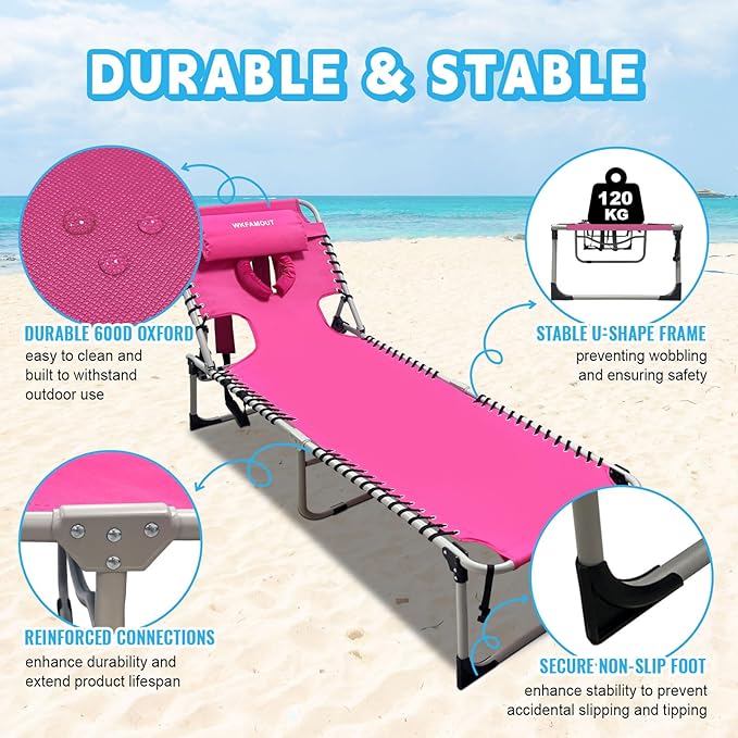 Backpack Sun Tanning Chair