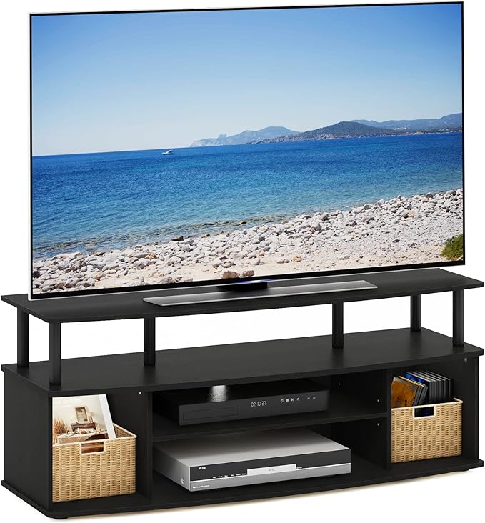 Furinno Jaya Large Entertainment Center Hold up to 55-in TV