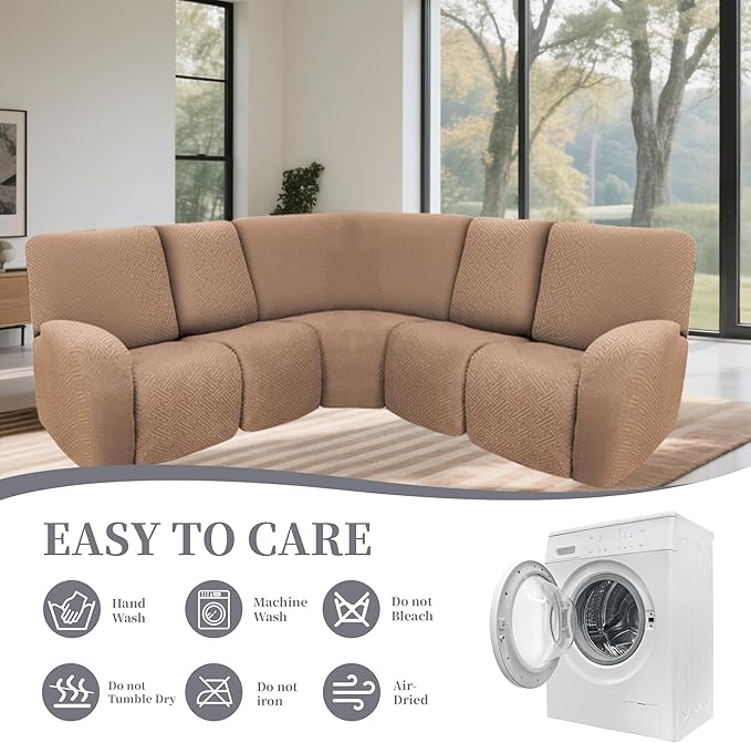 100% Waterproof Sectional Recliner Couch Covers