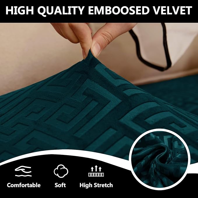UNBBRRL Stretch Couch Backrest Cushion Cover