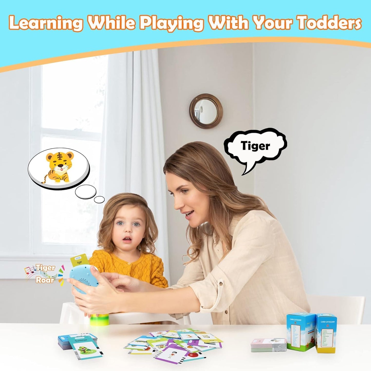 MAYAPHILOS 510 Sight Words Japanese and English Talking Flash Cards, Learn Japanese for Kids, Bilingual Toys for Toddlers Japanese Learning Toys Sensory Preschool Educational Birthday Gifts