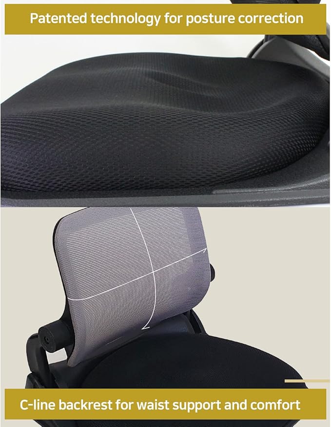 Patented Floor Chair with Back Support