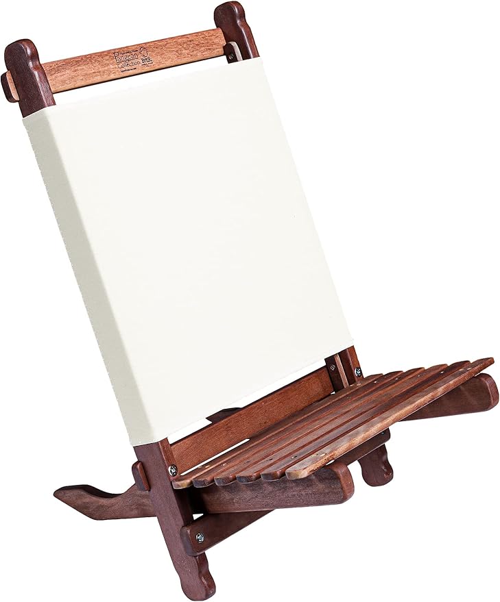 BYER OF MAINE Pangean Lounger Chair – Portable, Lightweight, Foldable Wood and