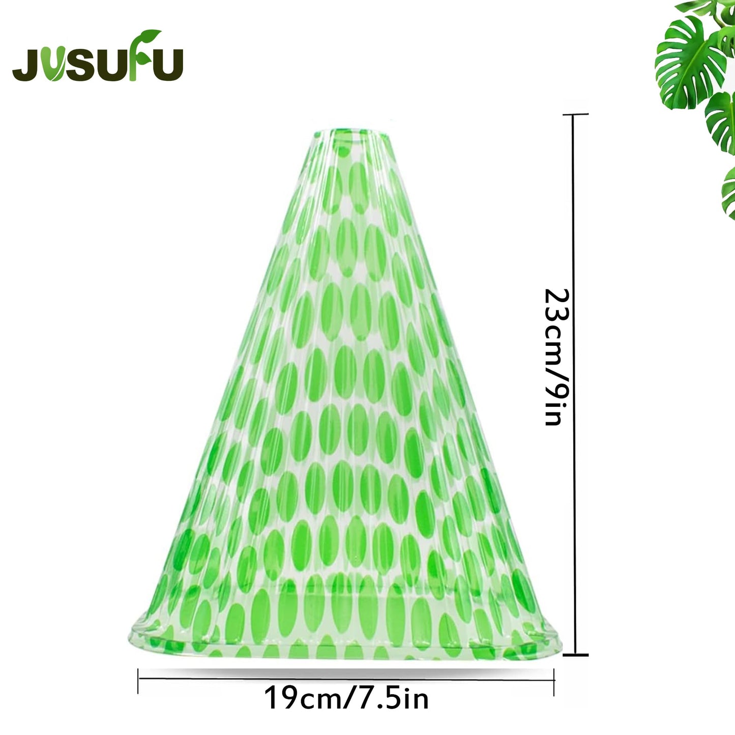 JUSUFU Garden Cloches for Plants,20 Pack Plant Covers Reusable Plant Bell Cover Protects Plants from Birds, Frost,Snails Etc.