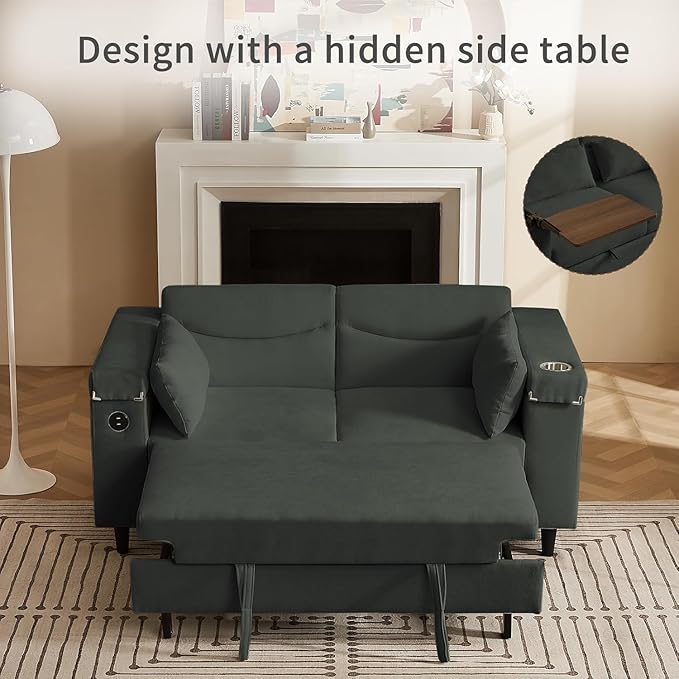 Auvsoce 66.4" Loveseat Sofa, Modern Couches