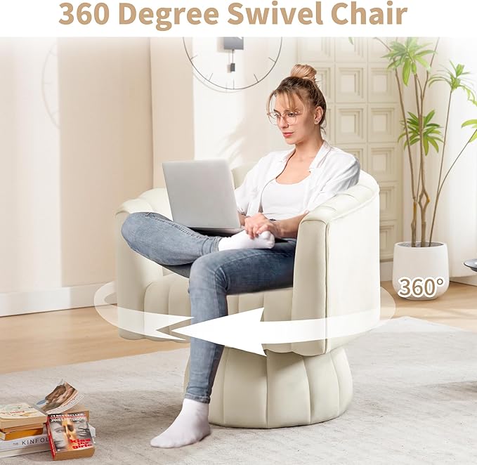 Swivel Accent Barrel Chair