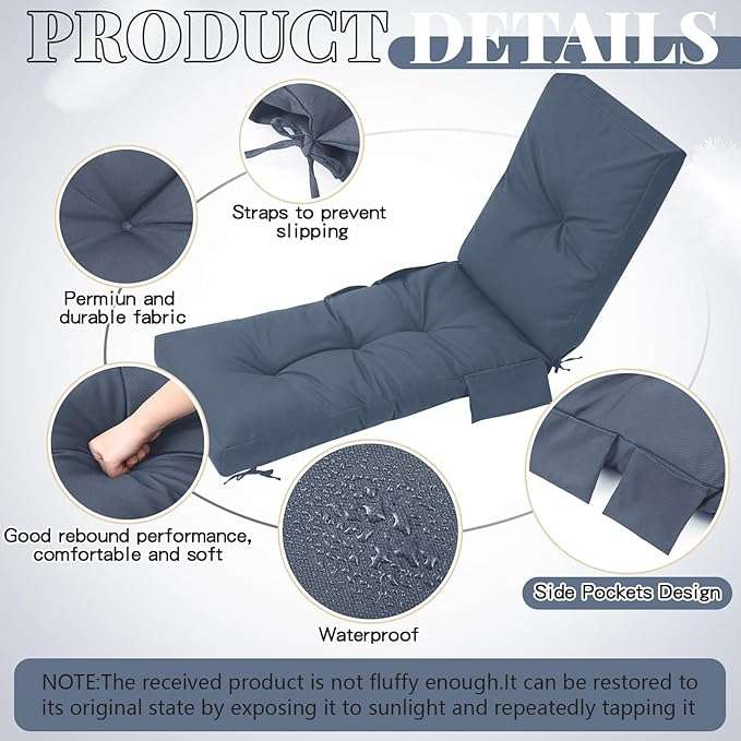 Outdoor Chaise Lounge Cushions