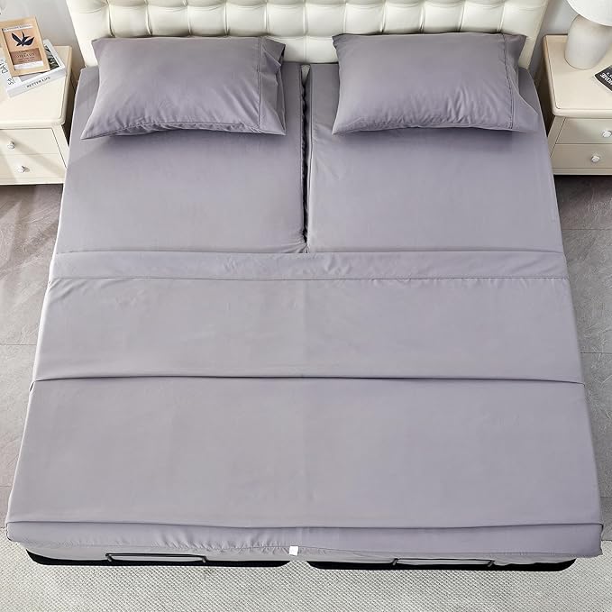 Kingnex 28-30 Split Top King Sheets Sets