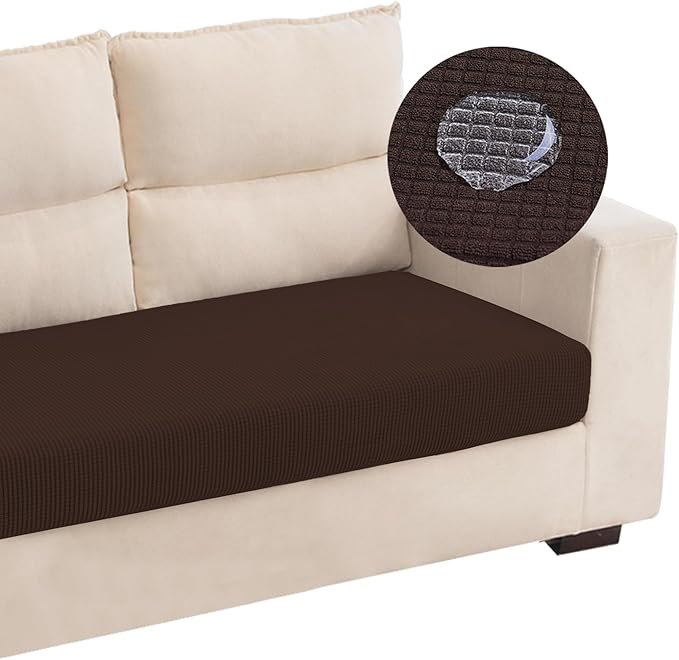 Water Repellent Couch Cushion Cover Loveseat Cover, Stretch Sectional Sofa Seat