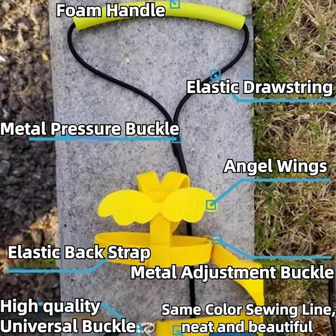 Pet Parrot Bird Harness and Leash, Adjustable Training Design Anti-Bite, Bird Nylon Rope with Cute Wing for Lovebird Budgie African Grey Macaw Conure (Pink,2XL)