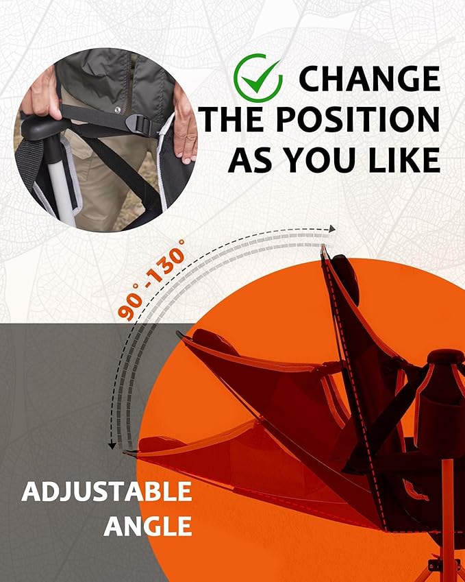 KingCamp Hammock Camping Chair, Swinging Portable Camp Chairs
