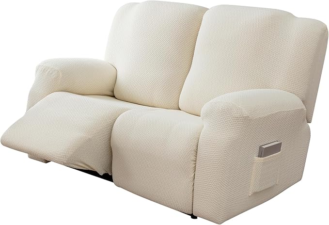 Genina Recliner Loveseat Cover Stretch Couch Covers Sofa slipcover