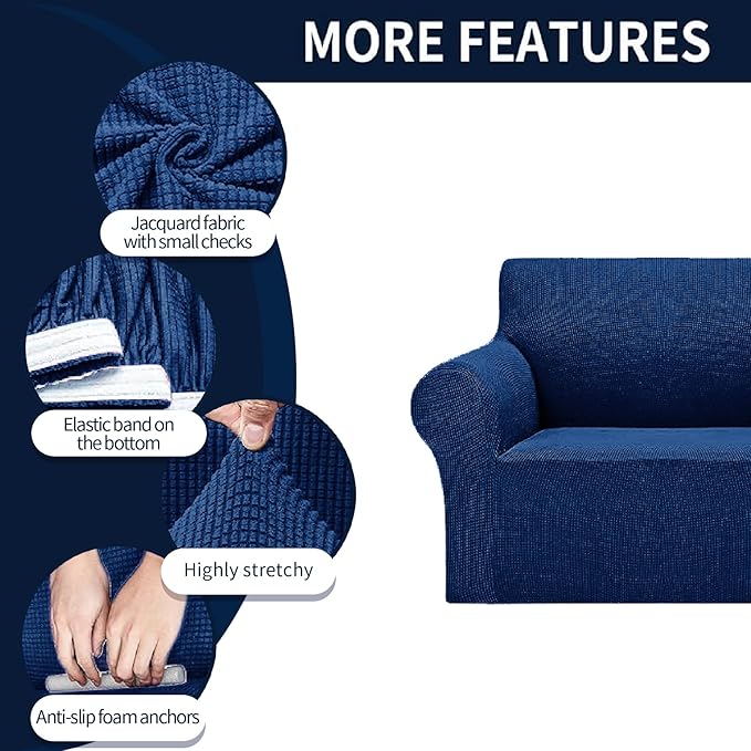 Cupuamon 2026 New Stretch Loveseat Sofa Slipcovers Couch Cover