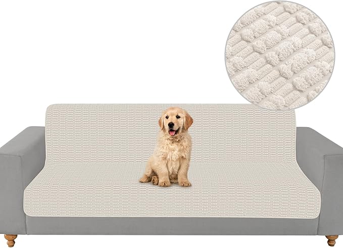 Foxdecor Couch Cover Sofa Covers Washable, Dog Bed Cover Couch Covers