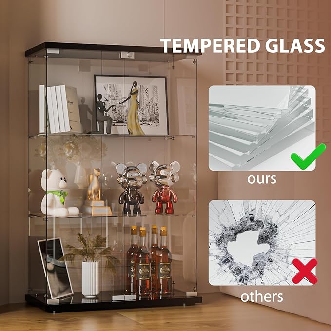FANYUSHOW Glass Display Cabinet