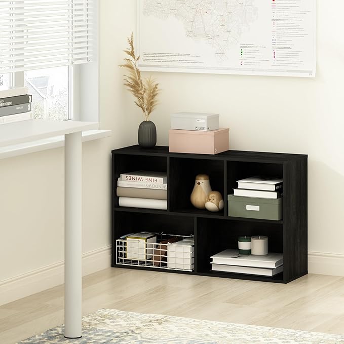 Furinno Luder 5-Cube No Tool Assembly Open Shelf