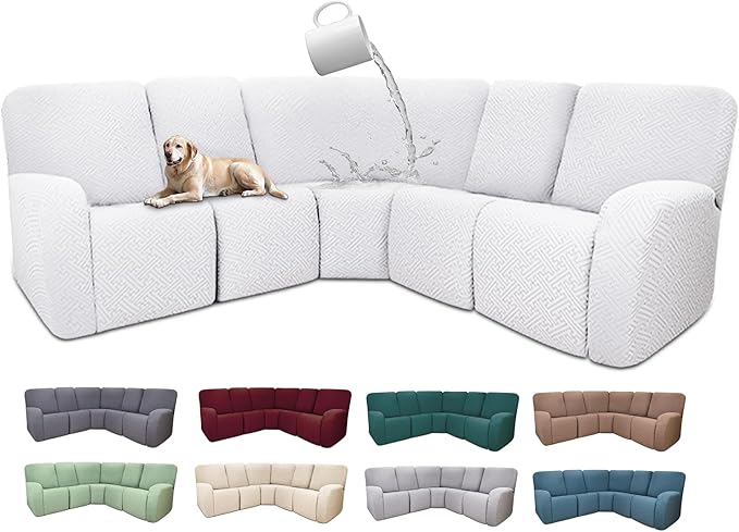 100% Waterproof Sectional Recliner Couch Covers