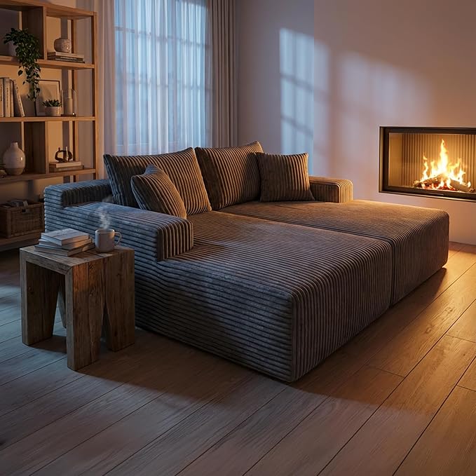 SYTOPIA Loveseat Chaise Lounge