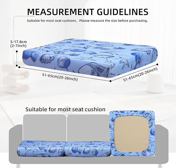 Outdoor Cushion Covers Set, Replacement