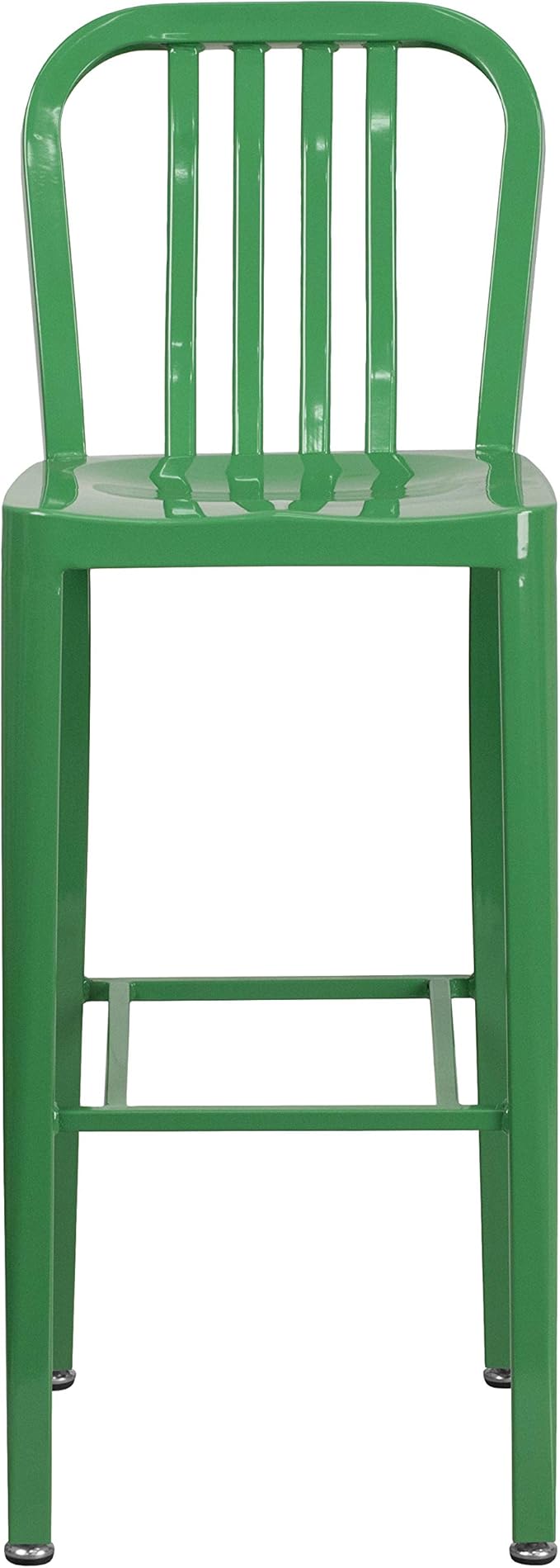 Flash Furniture Gael Commercial Grade 2 Pack 30" High Green Metal