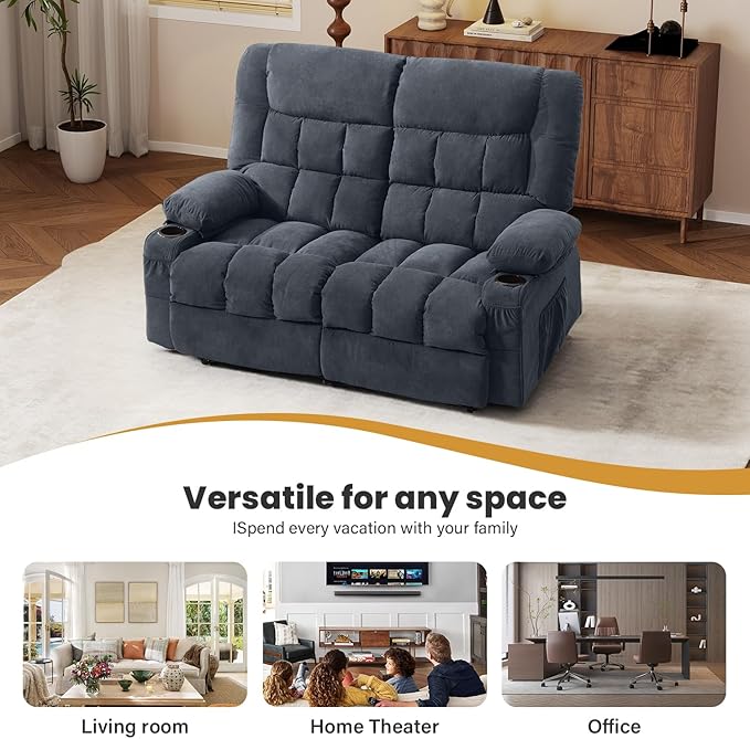 BOSMILLER Reclining Loveseat