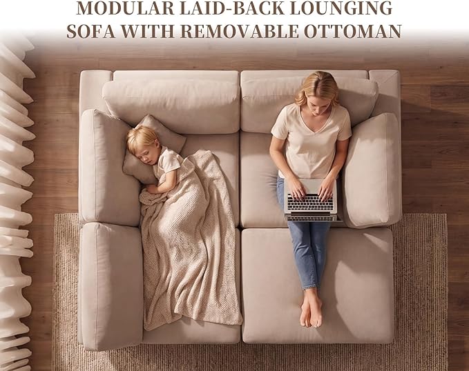 Modular Cloud Sectional Couches