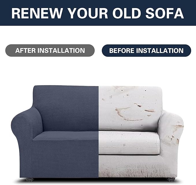 Cupuamon 2026 New Stretch Loveseat Sofa Slipcovers Couch Cover