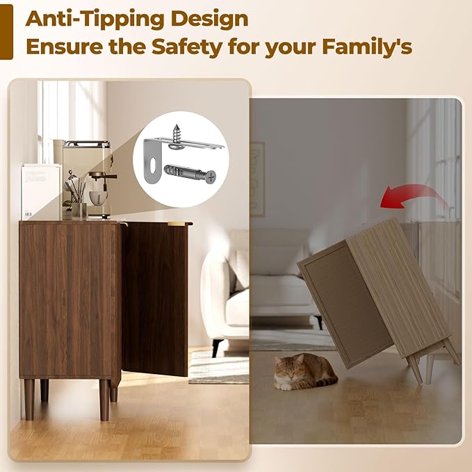 Sideboard Buffet Storage Cabinet