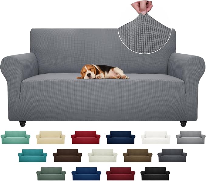 ZNSAYOTX Super Stretch Couch Cover Universal Sofa Covers