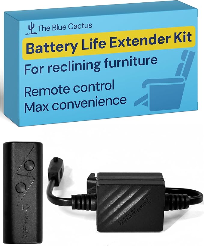 Blue Cactus Recliner Battery Life Extender Kit