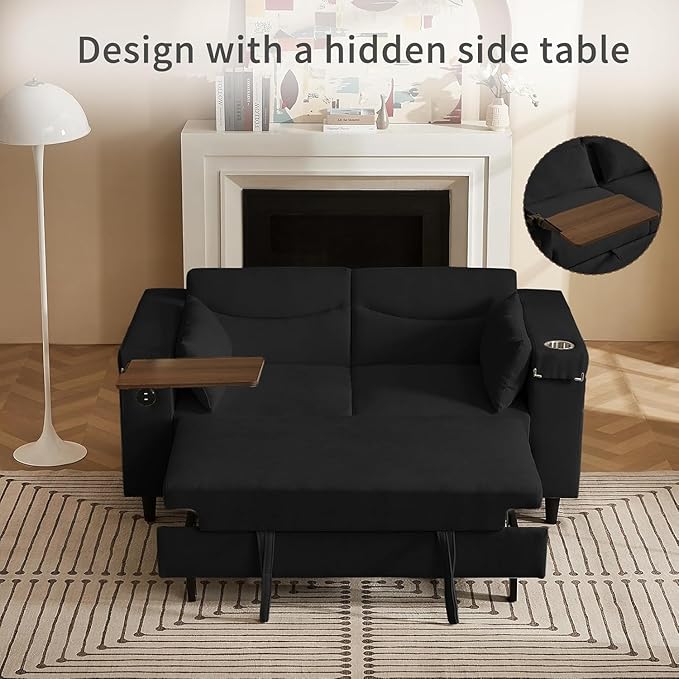 Auvsoce 66.4" Loveseat Sofa, Modern Couches