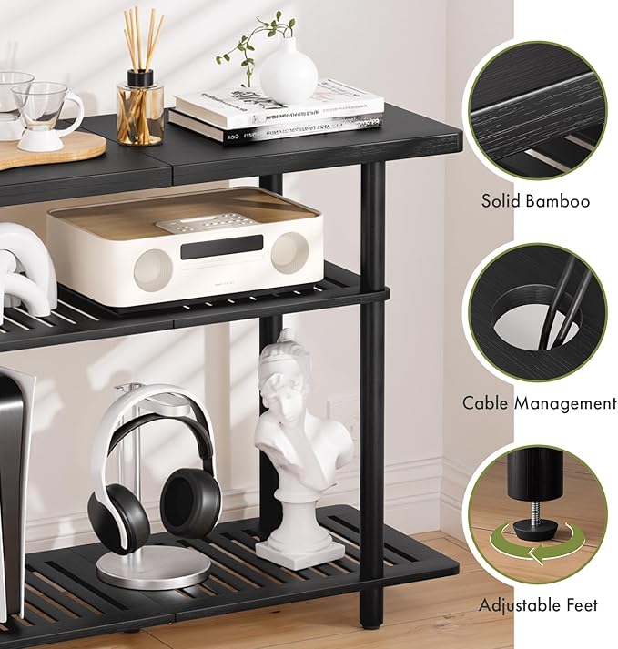 Bamboo TV Stand, Small TV Stands