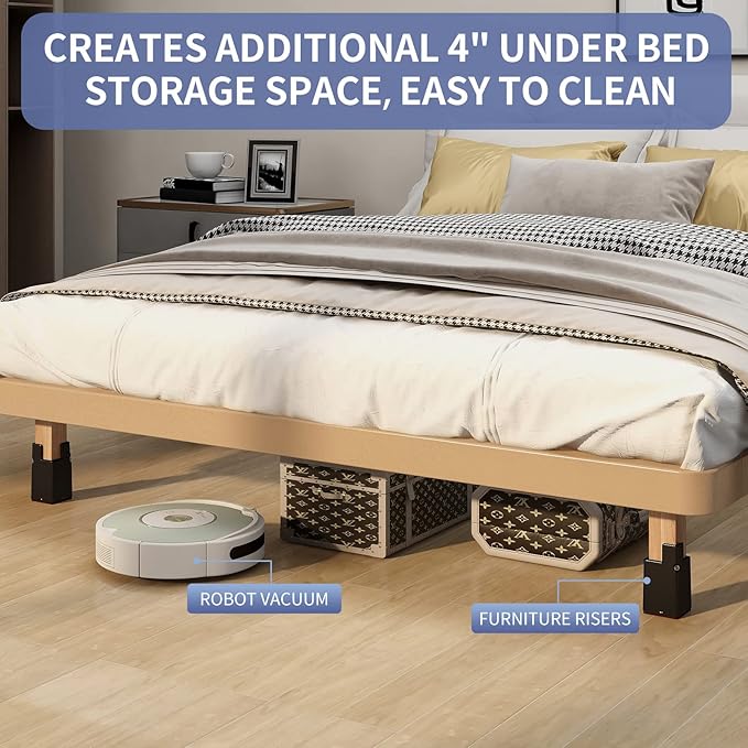 Adjustable Furniture Risers 4 Inch