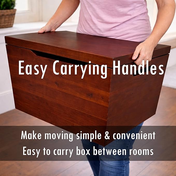 Fully Assembled, Solid Wood Storage Chest