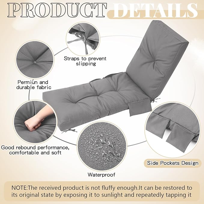 Outdoor Chaise Lounge Cushions