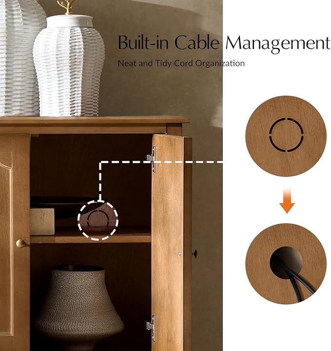 HULALA HOME Sideboard Buffet Cabinet