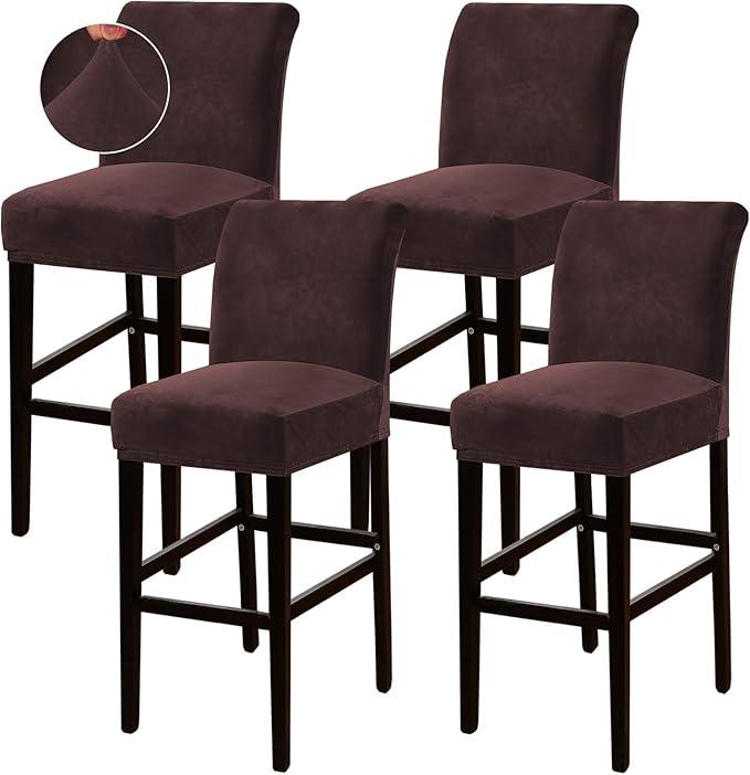 Turquoize Bar Stool Covers 4 Pack Bar Stool Covers