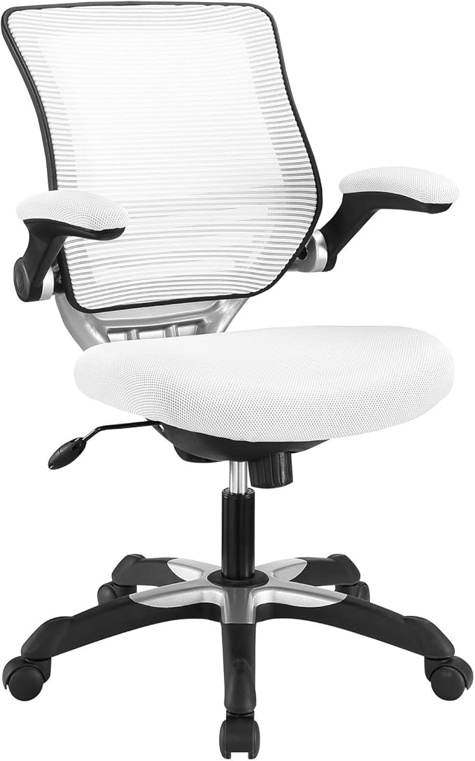 Modway Edge Mesh Back and Mesh Seat Office Chair In Black