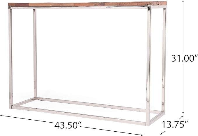 AMNOOL Eco-Friendly Handcrafted Console Table