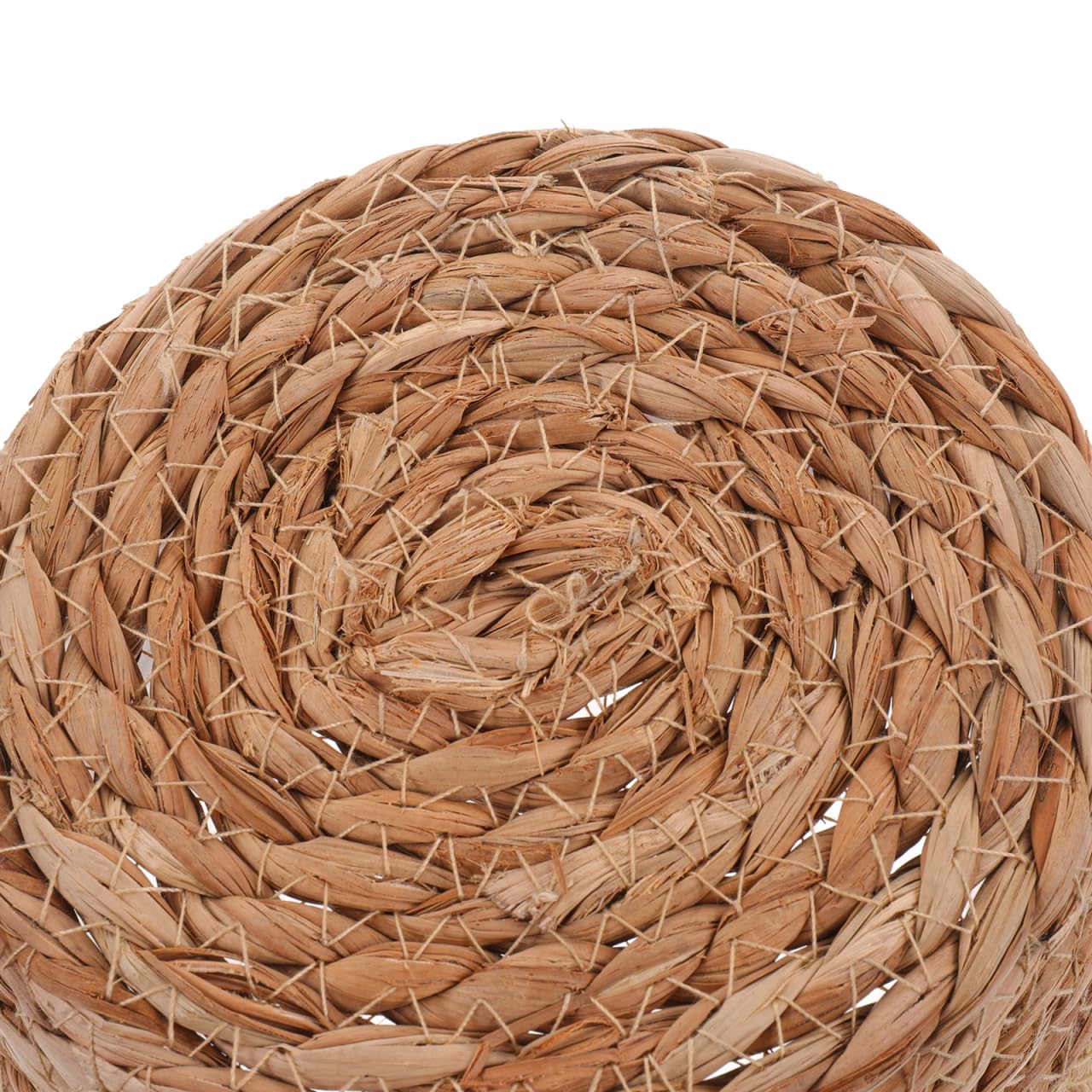 Toddmomy Woven Plant Pot Basket Handwoven Planter for Indoor Plants Natural Rattan Flower Basket 7.08X7.08X5.90 Inch Lightweight Decorative Storage Container